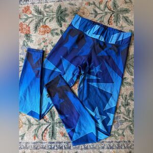 Terez Star Legging Medium Blue like marvel superhero